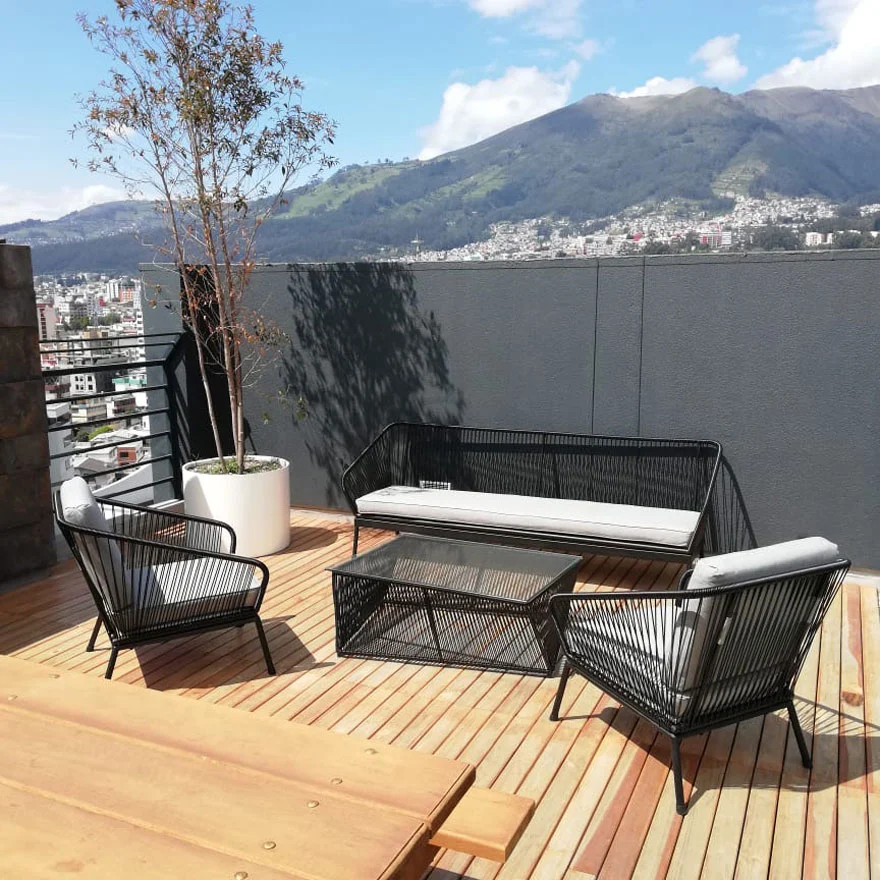 Mesa Acapulco Rectángular Torcida - Imagen 5