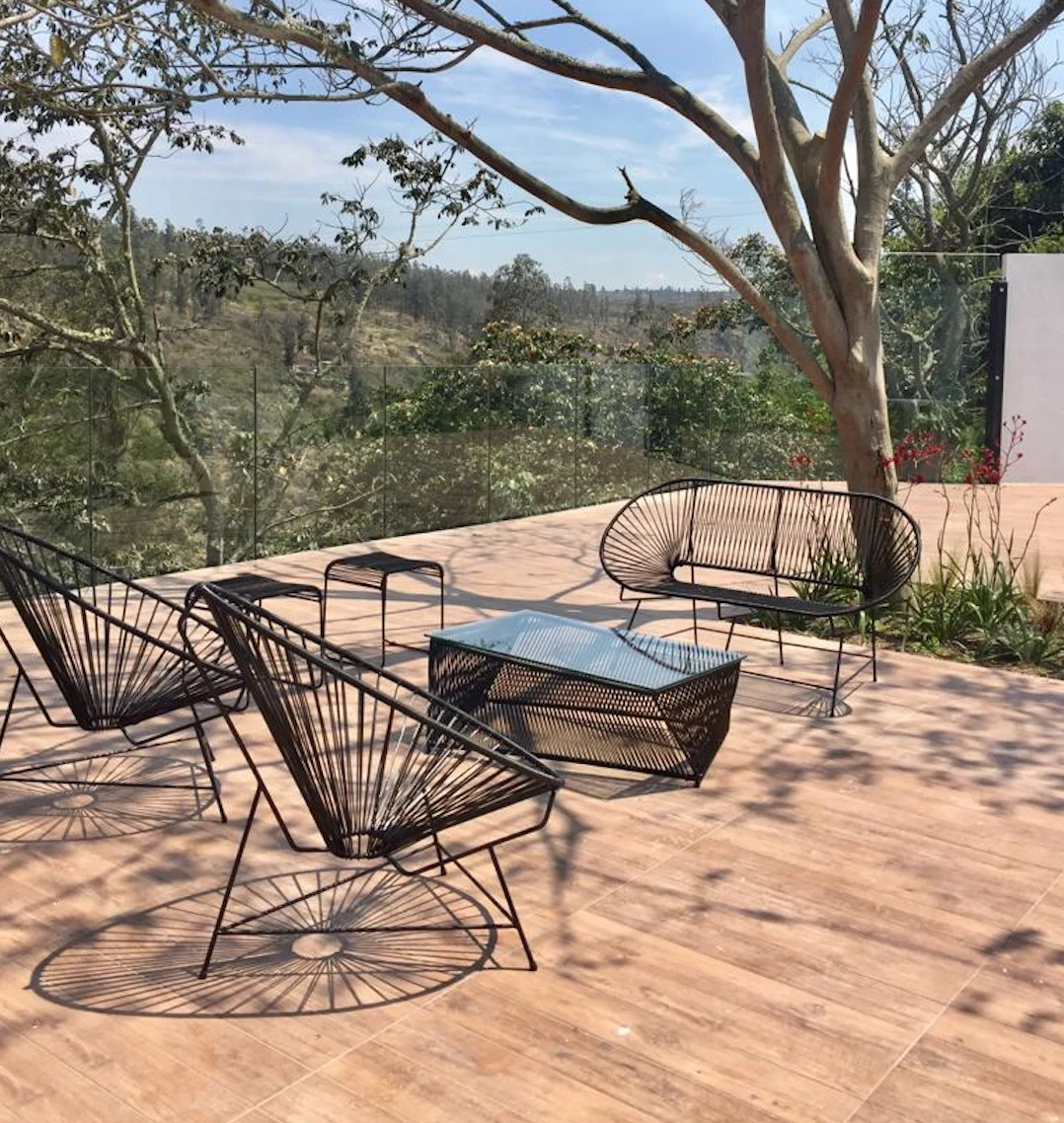 Mesa Acapulco Rectángular Torcida - Imagen 3